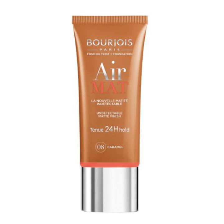 Bourjois - Air Mat Foundation - T08 Caramel - Beauty by Daraz