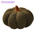 Amamia Pumpkin Throw Pillow Soft Pumpkin Stuffed Toy Halloween Decoration. 