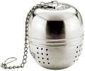 Stainless Steel Mesh Tea Ball Strainer Filter Infuser for Loose Leaf Tea and Mulling Spices - Chain Style. 