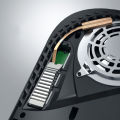 M.2 SSD NVMe Heatsink SSD Radiator Extended Copper Pipe SSD Cooling With Thermal Silicone Pad for Playstation SSD Expansion Slot. 