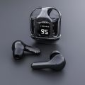 Air 31 TWS Transparent Earbuds Wireless Bluetooth Lightweight Long Battery. 
