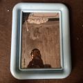 Basin Mirror for Washroom/ A One Quality Plastic Rectangular-Shaped/ Easy to Install/ Mirror/ Bathroom Mirror/ Washroom Mirror/ Basin Mirror/ Aaina/ Sheesha/ Bathroom Accessories/ Ideal for Bathroom, Washroom, Basin, and Living Room Decor. 