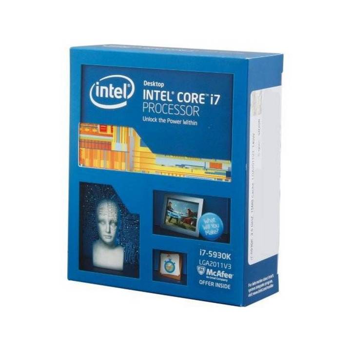 Intel Core i7-5930K 3.5GHz 15MB Smart Cache, Processor BX80648I75930K