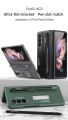 Biruiqu For Samsung Galaxy Z Fold 4 Case with S-Pen Pocket Protective Case with Built-in Magnetic Kickstand PC Shockproof Cover. 