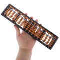 1Pc Kids 17 Digits Rods Standard Abacus Maths Calculating Tool Educational Toy. 