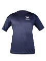 Icono couture Quick Drying Sports Gym Fitness Exercise Running Comfortable T Shirt  for Men in navy Blue Color. 