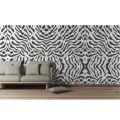Zebra Stripes Pattren Stencil Reusable Stencil For Canvas And Wall Painting. 