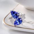 Top Quality Luxury Gift Zircon Rings For Women. 