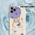 AMORVOR for OPPO A3S A12E Realme C1 Back Cover Lovely Sailor Moon Side design Soft Case Liquid Silicone Phone Cases. 