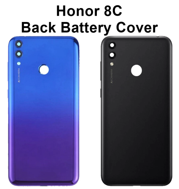 Honor 8C Back Battery Cover Rear Door Housing Case , Back Panel or Back Battery Cover for Honor 8C