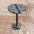 24 inch Black Round Table Modern Dining Table Tulip Round Kitchen Table Mid Century Coffee Table for Living Room. 