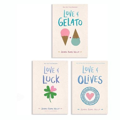 The Love & Paperback Collection : Love & Gelato; Love & Luck; Love & Olives By  Jenna Evans Welch