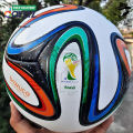 Brazuca 2014 FIFA World Cup Football Soccer Match Ball Hand Stitch - Machine Stitch Ball - Standard Size 5 For Adult Football Training And Practice by Beynaam Online Store. 