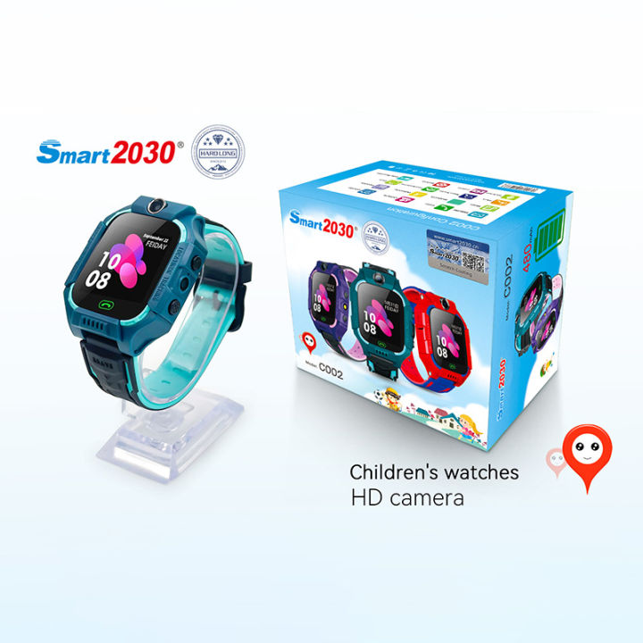 Cross-border smart2030 original C002 card kids smart watch video positioning chat men and women factory