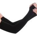 1 Pair Thumb Hole Arm Sleeves For Girls, Women /Arm Long Sleeves Best For Cycling Golf Running Driving Moisture Wicking Stretch and For Islamic Muslim hijab Girls, Women. 