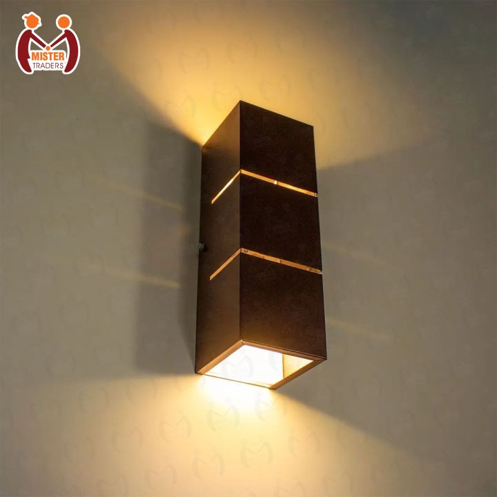 Mister Traders Brand 3D Wooden Wall Hanging Lamp I Lamp For Wall I Wall decoration items| wall hanging decoration| wall lamp| Wall Lights I Lamp For Wall Decorations I Lamp I Lamp For Bedrooms I Lamp I Lamp For Office