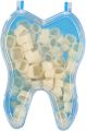 50Pcs/Box Dental Crowns Resin Realistic Dental Crowns Porcelain Temporary Teeth Crown Oral Teeth Whitening Anterior Molar Crown. 