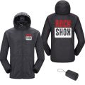 Rock Shox Women Men Thin Waterproof jacket Sun Protection jacket Moutain MTB Biker Bicycler Casual Windbreaker Hooded Jacket. 
