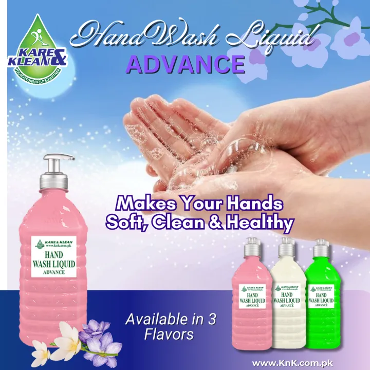 Advance Hand Washing Liquid – Handwash - Antibacterial | 500ML ( 3 ...