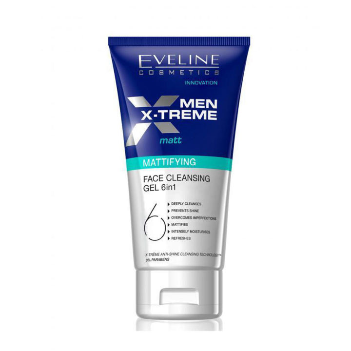 EVELINE - Men X-Treme Matt-Mattifying Face Cleansing Gel