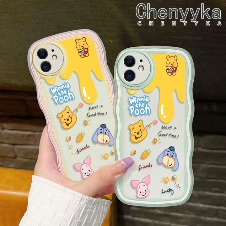 chenyyka%20For%20OPPO%20Reno%206%204G%20Case%20Cartoon%20Winnie%20the%20Pooh%20Pattern%20Colorful%20Lovely%20Cream%20Wave%20Border%20Soft%20Clear%20Shockproof%20Phone%20Cases%20Creative%20Camera%20Transparent%20Casing%20Simple%20Silicone%20Protective%20Cover%20-%20Image%206