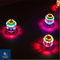 Enhance Playtime Excitement with Our LED Cartoon Spinning Top - Dazzling Gyroscopic Lattu Toy for Kids | Featuring Flashing Lights, Music, and Sturdy Metal Build | Flashing Spinning Top For kids| Light-Up, Sound-Activated Fun for Boys & Girls. 