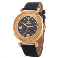 WISH bracelet watch on the new AliExpress foreign trade JOOM fashion watch Korean version gold powder watch. 