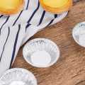 100pcs Disposable Round Egg Tart Mold Aluminum Foil Cups Baking Cookie Pudding Cupcake Mould. 