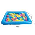 【Happier】 Fishing Game Sea Creatures Inflatable Pool Fishing 3 Year Old Halloween Activity Toy Sensory Play. 
