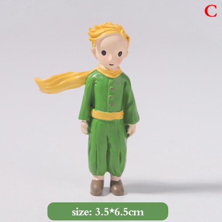 1Pc The Little Prince Action Figure Resin Figurine Doll Home Desktop Decoration