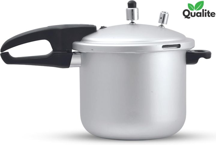 1.5L Aluminum Pressure Cooker - Stovetop Cooker For Gas & Induction Stoves With Easy Open Design