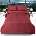 Apricot 3 PCs UltraSonic Reversible Bed Spread Leafs Quilted King Bedding Set with Pillow Covers. 