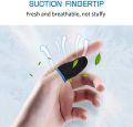 PUBG Mobile Finger Sleeve, Pack of 10 Finger Sleeves for Gaming, Anti-sweat Thumb Sleeves for Mobile Gaming, Breathable Pro Gaming Finger Gloves, Weightless Magnetic Touch Screen Finger Sleeves (Blue). 