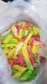 Uncooked Multicolor Slanty papar – 1 KG | Crispy Snacks for Frying - Best Tea Time Snack. 