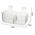 Kitchen Organizer Space-saving Wall Mounted Kitchen Storage Basket with Hanging Buckle Multi-purpose Organizer for Small Items Storage Box for Kitchen. 