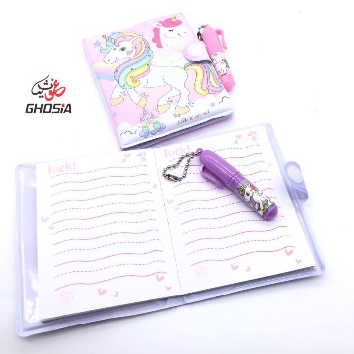 Autograph%20Problix%20Unicorn%20Small%20Diary%20in%20a%20Beautiful%20Pack%20with%20Free%20Pen%20for%20Kids%20-%20Image%203