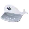 Fish Shape Soap Box Bathroom Drain Soap Holder Rack Self-Adhesive Wall Mounted Soap Tray Plate Bathroom Supplies Bathroom Gadge. 