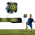 Football Training Tape Hands-free Soccer Training Aid for Kids Adjustable Belt Elastic Rope Fastener Tape Football Kick Trainer Practice Equipment Bounce Ball Training Belt. 