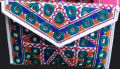 PURSE Handbag For Women Girls with Shoulder Strap Pakistani Traditional Cultural Party Wear Bag  Hand Sindhi Balochi Pashtun Multicolor Embroidery & Sequins Pakistani Traditional Hand Made Bag Purse Clutch Embroidered Mirror Work for Gi. 