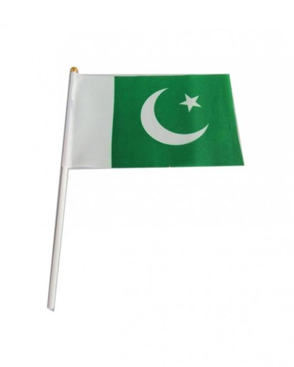 Pakistan Flag with Stick