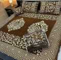 5 pcs velvet bet sheet high quailty two motive. 
