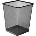 Dustbin square mesh black. 