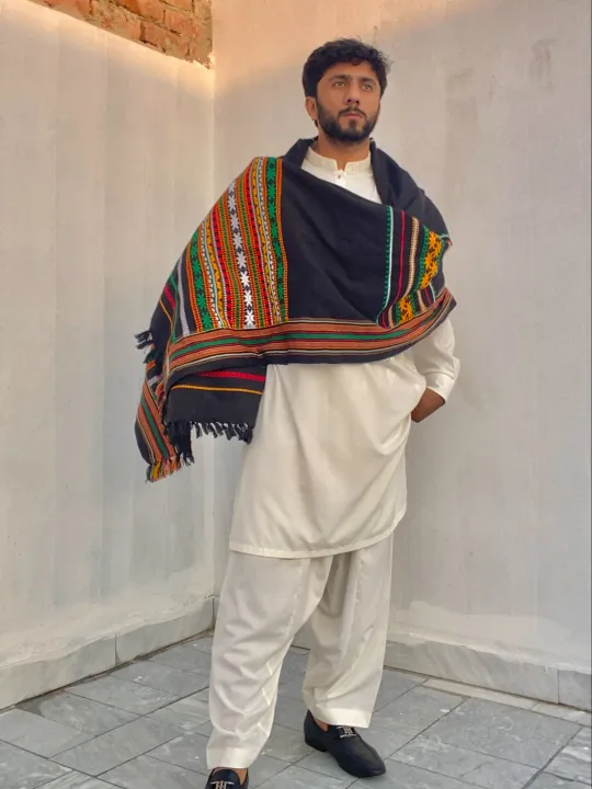 Multi%20Color%20Handmade%20Sindhi%20Tharri%20%20Wadera%20Shawl%20For%20Men%20&%20Women%20SHL-112-7%20-%20Image%202