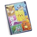 Pokemon Notebook Anime Character Collage Printed (A5). 