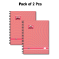 Spiral Notebook / Pad Ex L - Pack of 2 Pcs - Size A4 - Imported Paper. 