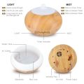 500ML Wood Grain Aroma Diffuser / Humidifier / Essential Oil Diffuser / Air Purifier - Color Changing LED Lights. 