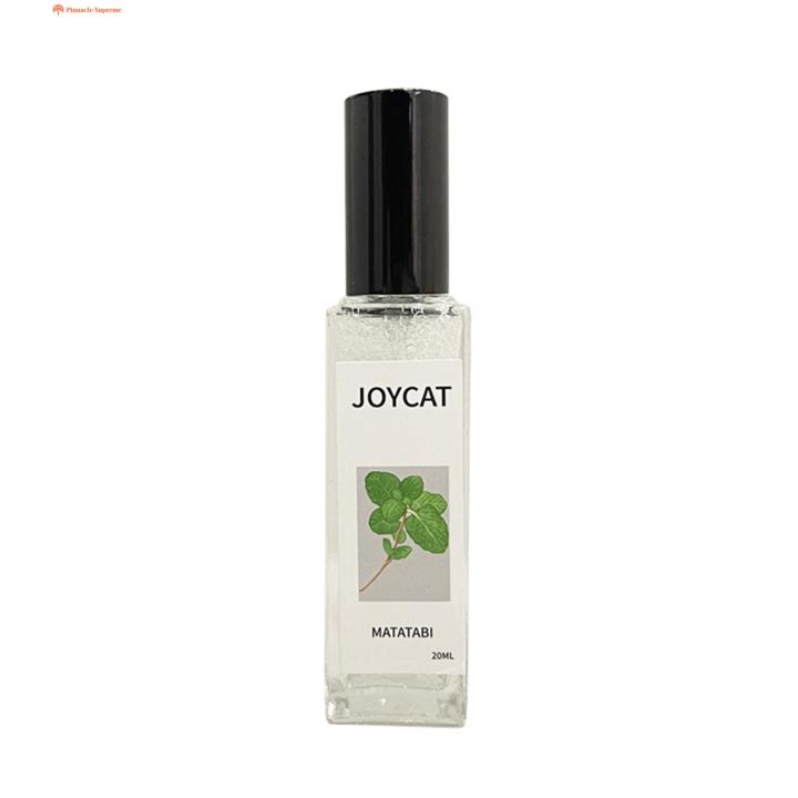 Mental Stimulation Cat Spray 20ml Cat Joy Spray Natural Herbal Catnip Spray for Relaxation Entertainment Pet Supplies for Happy Cats