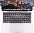 MacBook Pro Keyboard Cover with Touch Bar for 13 and 15 inch 2019 2018 2017 2016 Apple Model A2159, A1989, A1990, A1706, A1707 Silicone Skin Protector, Black. 
