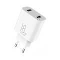 Original Itel ICW 181E 18W QC3.0 Fast Charger White. 
