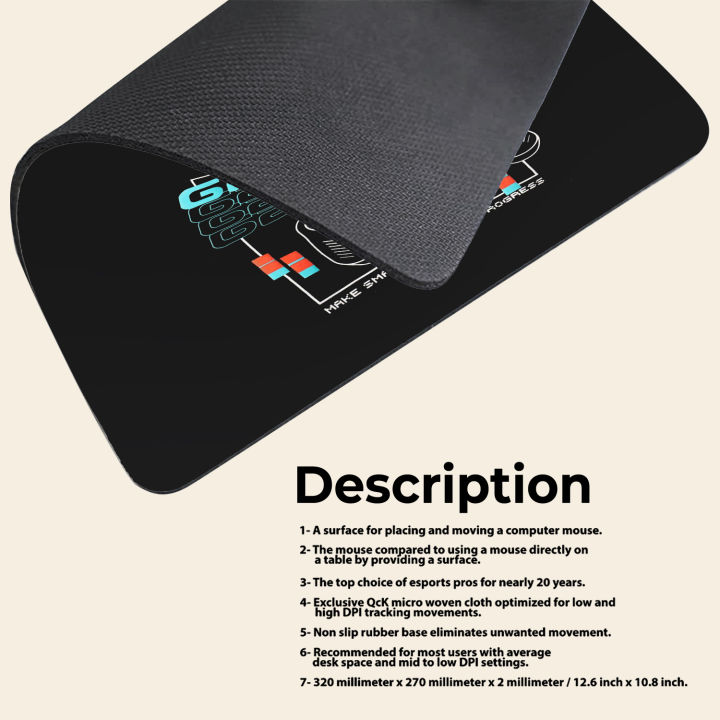 Gaming%20Mouse%20Pad%20Premium%20%208"%20x%206.5%20%20Thick%20Non-Slip%20Rubber%20Base,%20Smooth%20Cloth%20Surface%20for%20Precision%20Control%20-%20Tozistore%20-%20Image%204